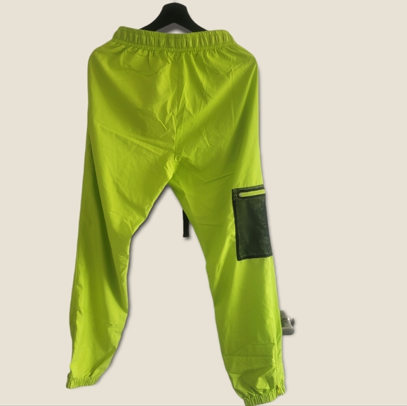 GREEN TRACK PANTS - Picture 4 of 5